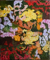 Jean-David Gonnet, Etude pour ma soeur, acrylique sur toile, 2012